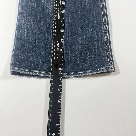 Womens Silver Jeans Aiko Boot Cut 29x31 Dark Wash Blue Denim - Picture 7 of 13